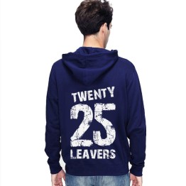 New Leavers Hoodie Shatter effect style printed design